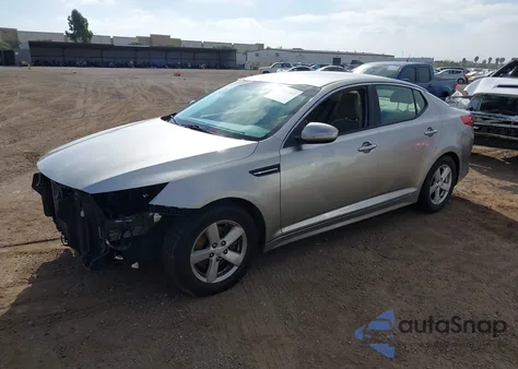 2014 Kia Optima Lx z USA, uszkodzony, nr VIN KNAGM4A70E5458165